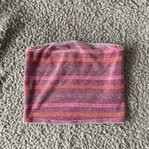 Urban Outfitters shimmer/glitter tube top!